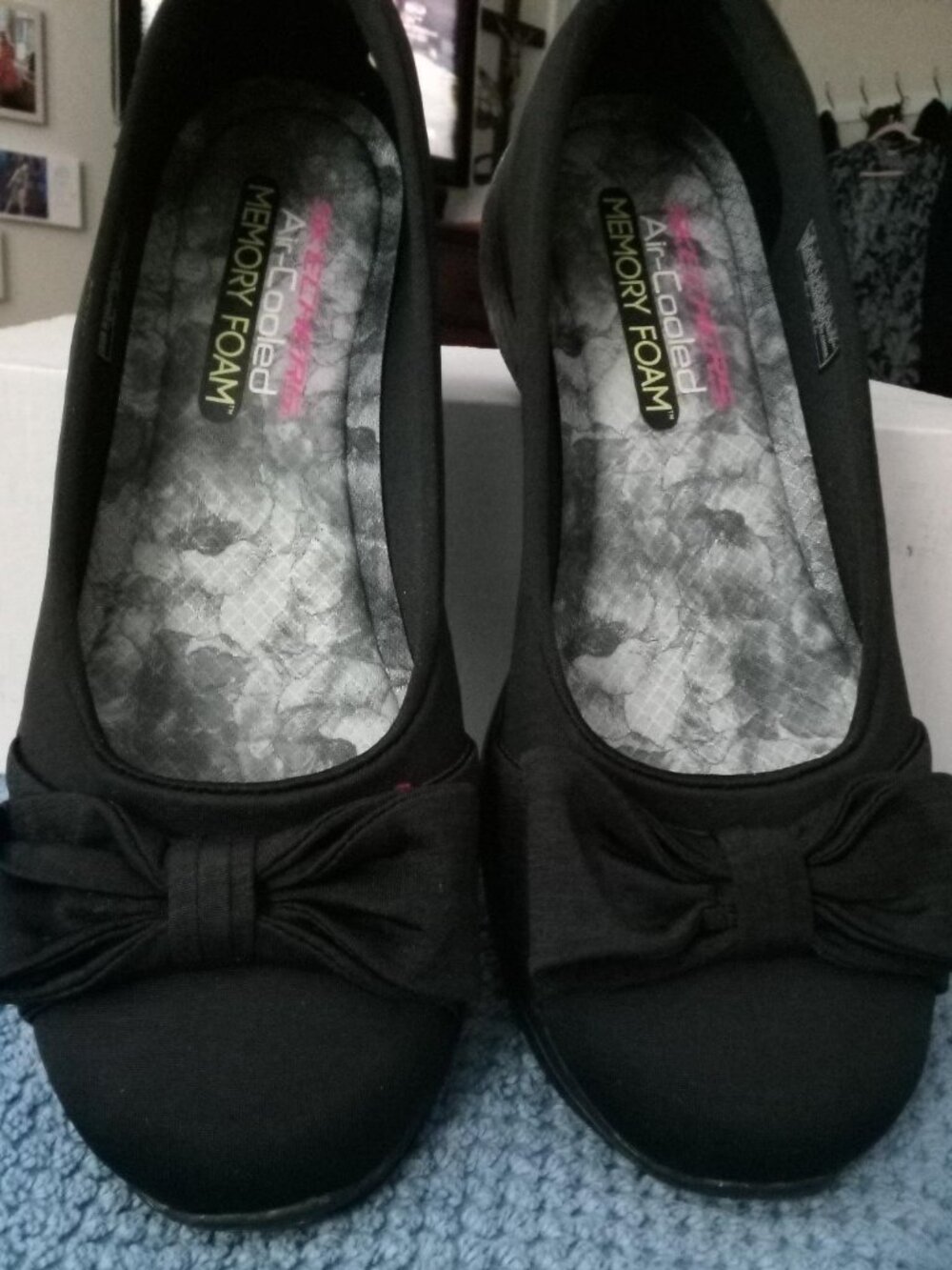 Skechers Air-Cooled Memory Foam Slip On Shoe